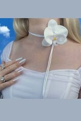 Orkide Choker Kolye