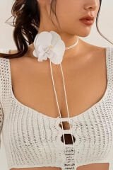 Orkide Choker Kolye