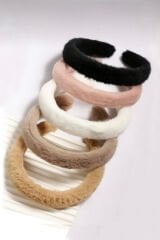 5 'li Peluş Taç Seti Ultra Yumoş