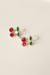 Kadın Küpe Kilitli Kiraz Figür