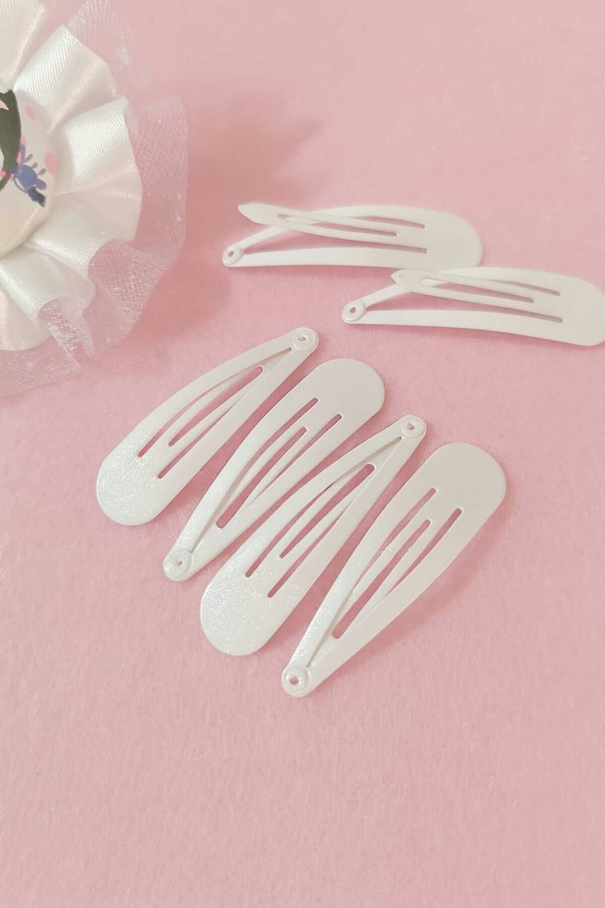 Kadın 6'li Yan Toka Çıt Çıt Toka Seti Kahve Tonları