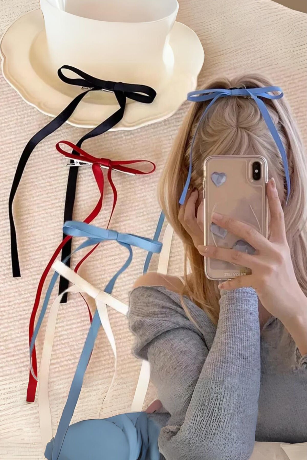 Kadın 4 lü Pens Toka Seti