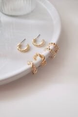 Kadın Küpe 6'lı Trent Grup