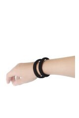 Kadın 10'lu Siyah Ultra Esnek Bilek Lastik Toka İTHAL Ürün