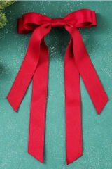 Kadın Fiyonk Otomat Toka Saten