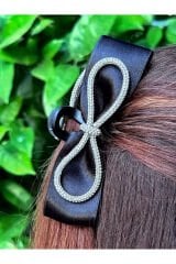 Kadın Mandal Toka / Zirkon Taşlı Fiyonk Mandal Toka