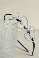 ZİRKON TAŞLI KALP FİGÜRLÜ TAÇ