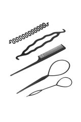 5 'li Saç Topuz Yapma Seti / Saç Örme Aparatı Seti