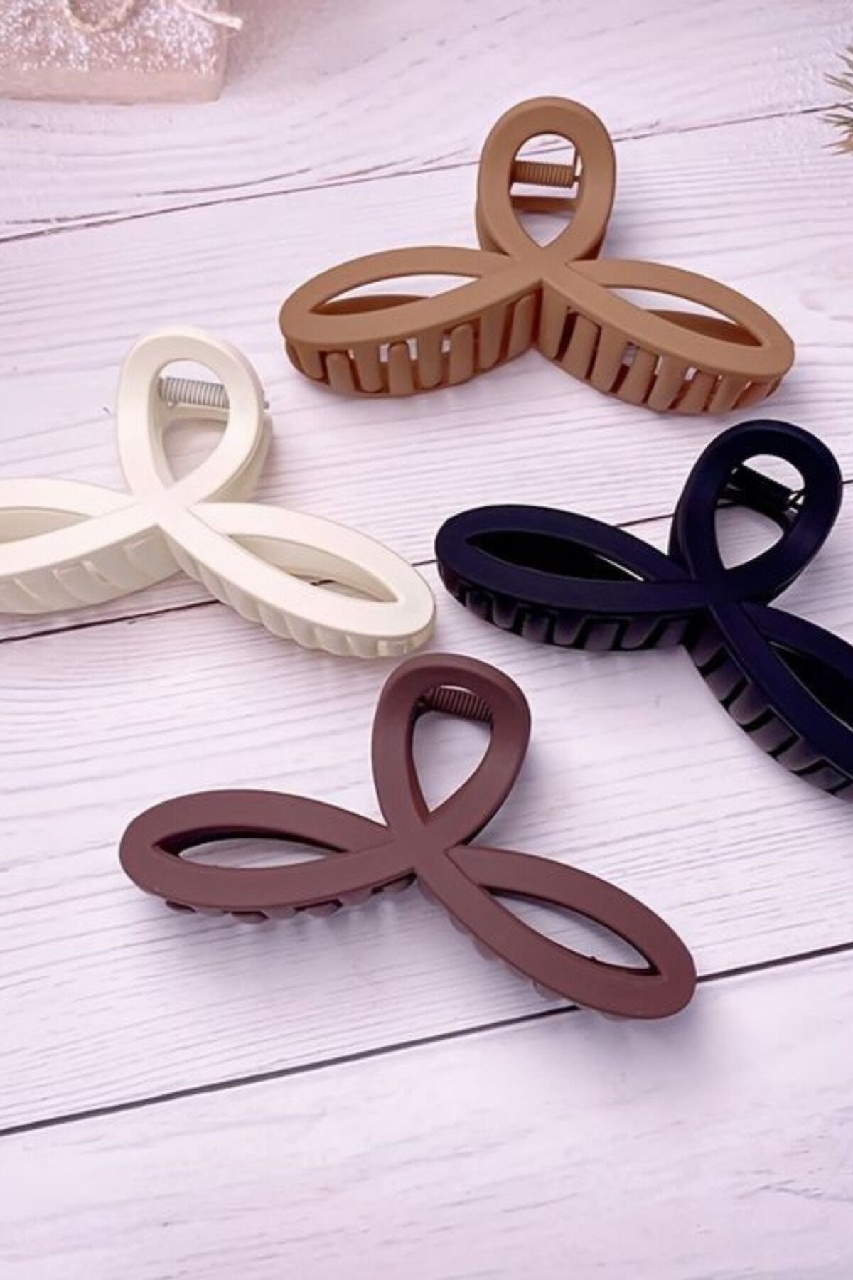 Sonsuzluk Mandal Toka Kahve Siyah 4 Adet