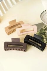 XL Mandal Toka Seti Kahve Tonları Ve Siyah 8'li