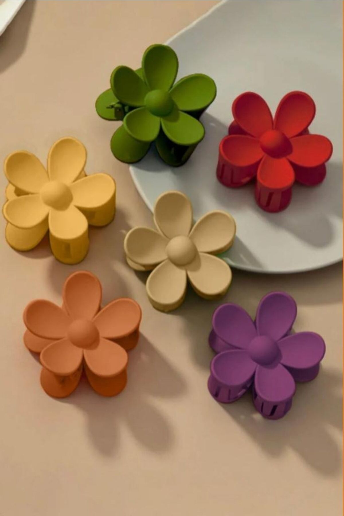 Kadın 6'lı Tırmık Mandal Toka Seti