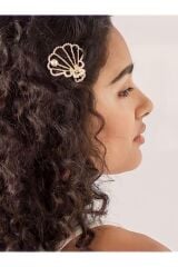 Gold Zirkon Taşlı Pens Toka