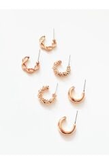 Kadın Halka Küpe 6'lı Set