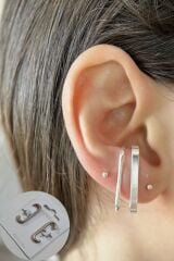 Kadın Gümüş Renk Cuff