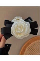 Gül Mandal Toka Saten Fügürlü