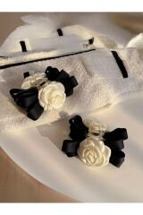 Gül Mandal Toka Saten Fügürlü