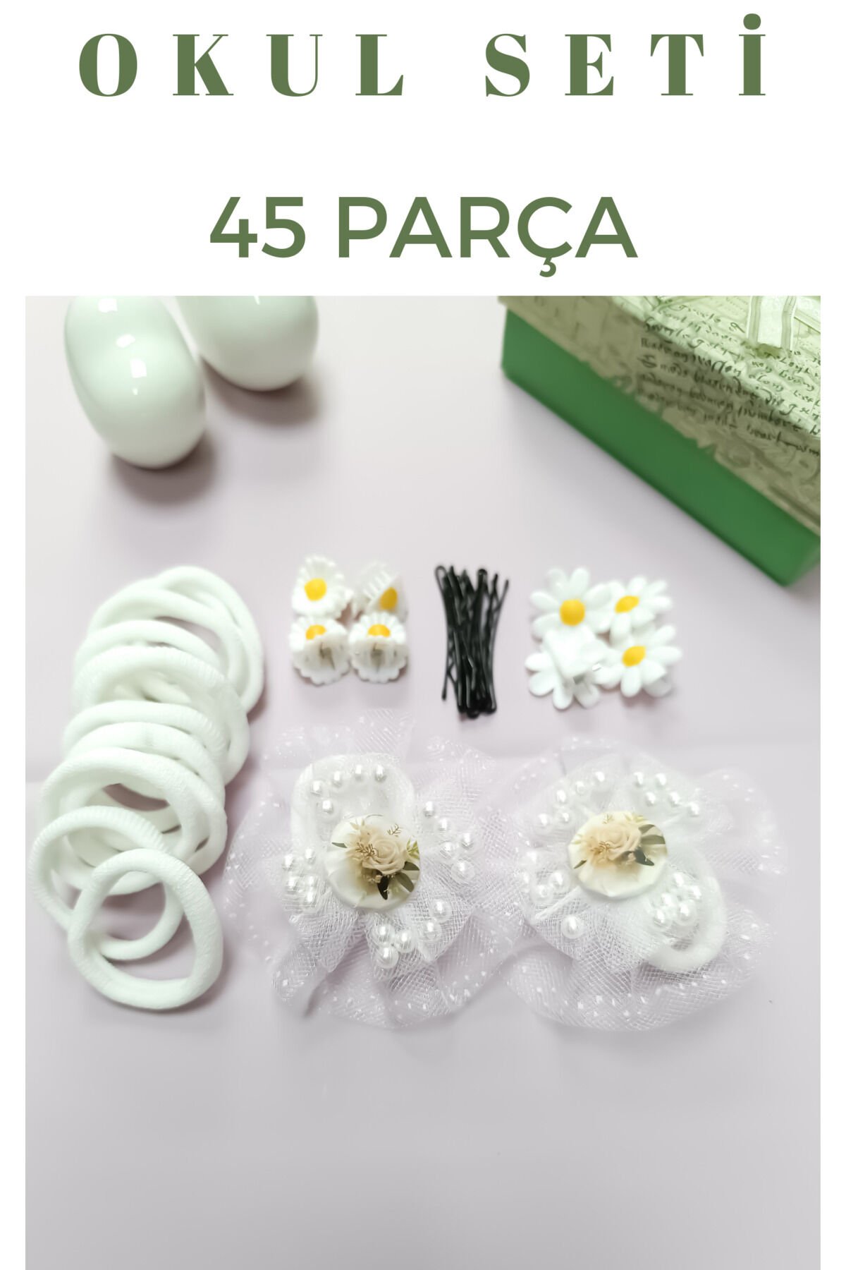 Okul Tokası Seti 45 Parça