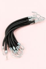 2’Li Kalın Kancalı Lastik Sağlam Çengelli Lastik (15CM)