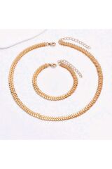 Kolye ve Bileklik Set KARARMA YAPMAZ  GARANTİLİ