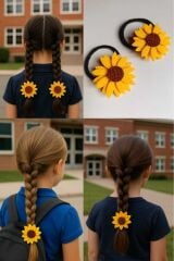 2'Li Papatya Lastik Toka Dikişli Suya Dayanıklı