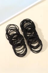 10 ADET Kadın İnce Lastik Toka Seti