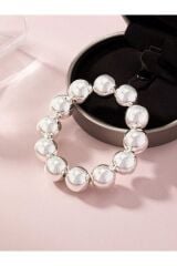 Gümüş Ton Lastik Toka/bileklik