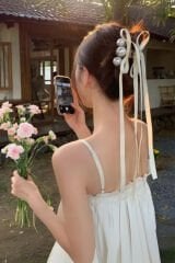 İnci Mandal Sallantılı Saten