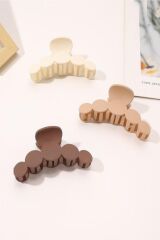 Kadın 3'lü Kahve Mandal Tırmık Toka Seti