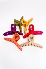 Kadın 6'lı Renkli Mandal Tırmık Toka Seti