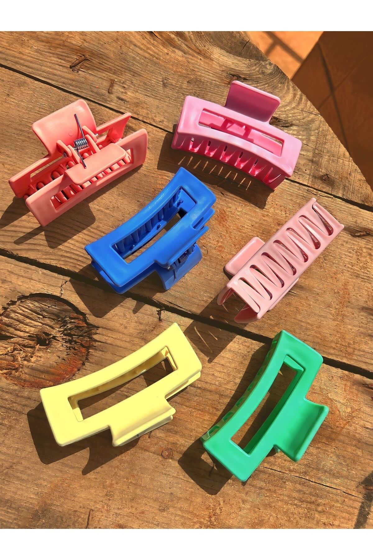 Tırmık Mandal Toka Xl 6'lı