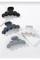 mandal toka Gri Siyah 4 Adet