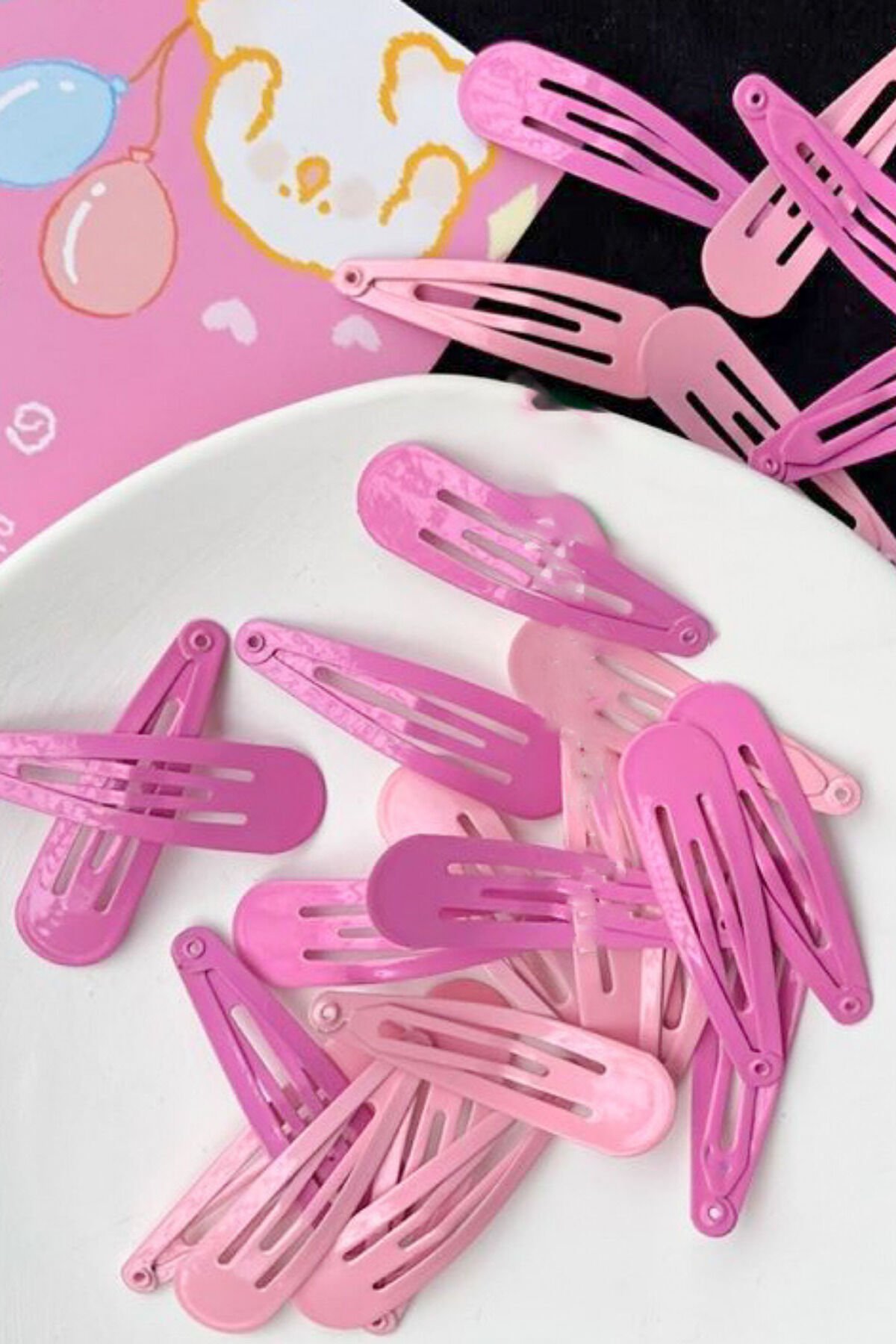 12 Adet Çıt Çıt Toka Seti