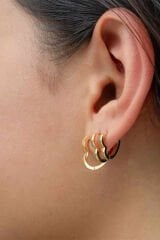 Kadın 6'lı Kalp Küpe Seti