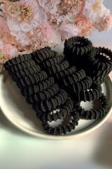 Kadın Lastik Toka Tırtıklı 24 Adet