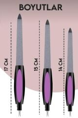 Kadın 3'lü Tırnak Törpüsü Çok Amaçlı Törpü Seti